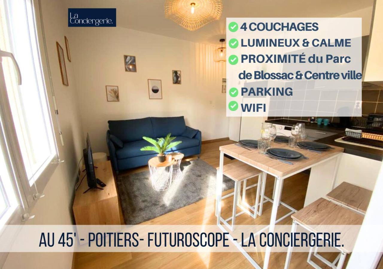Apartamento Au 45' - Poitiers - Futuroscope - La Conciergerie Exterior foto